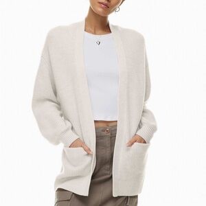 Wilfred free grey women’s unwind cardigan size extra small